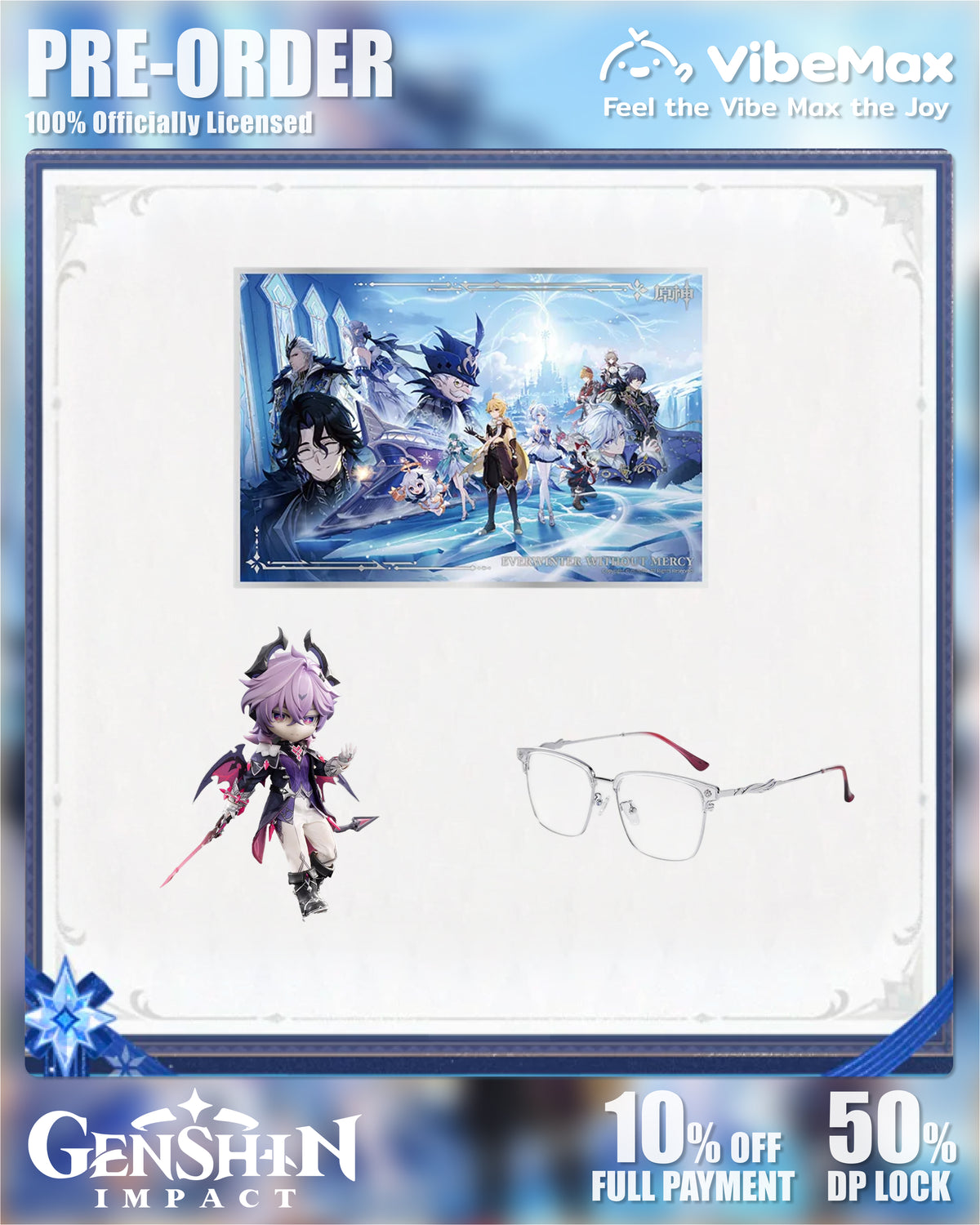 Genshin Impact-Snowland of Unpitied Love Series-Official PreOrder