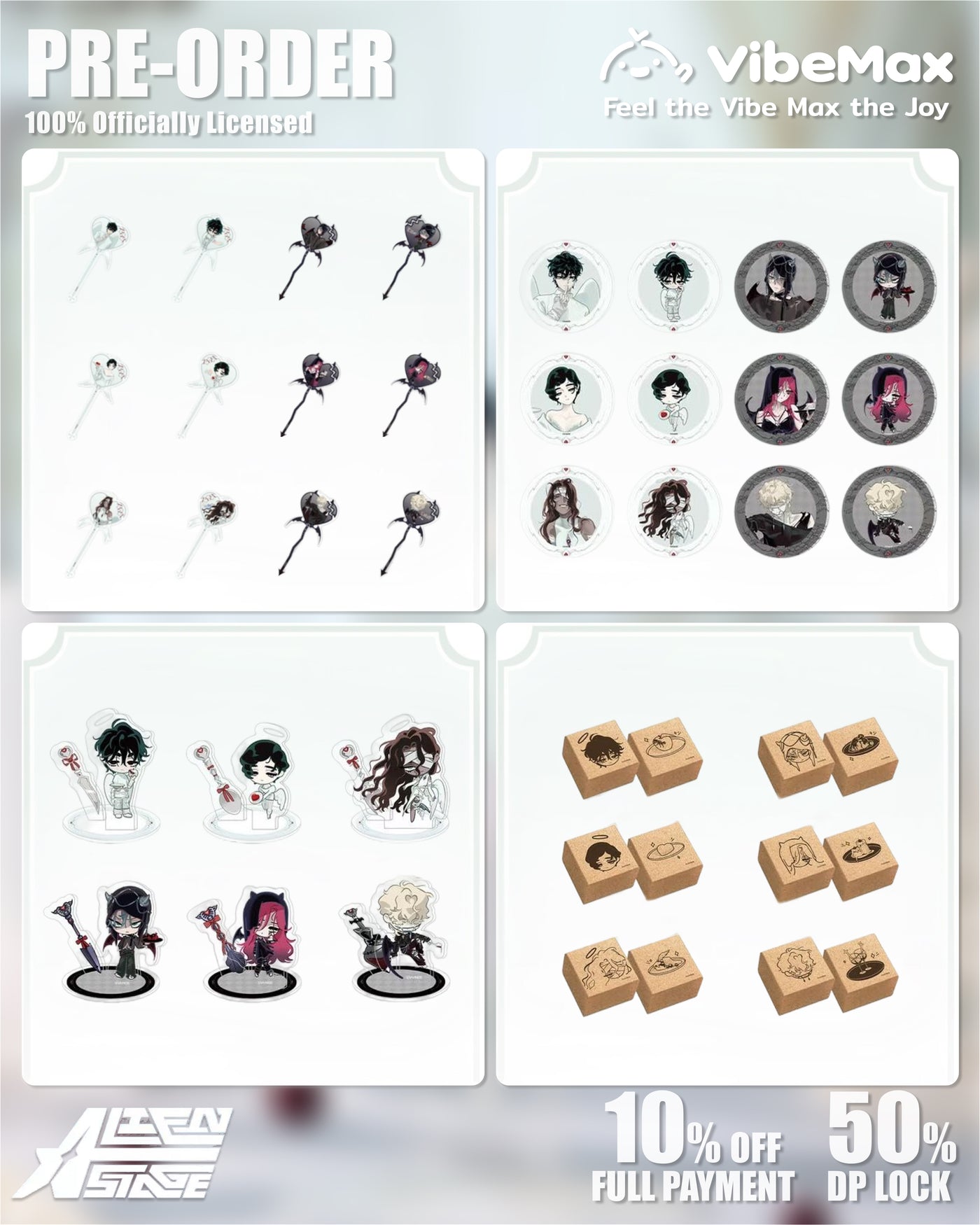 Alien Stage × March Monster CAFE Series Collectibles - Official PreOrder