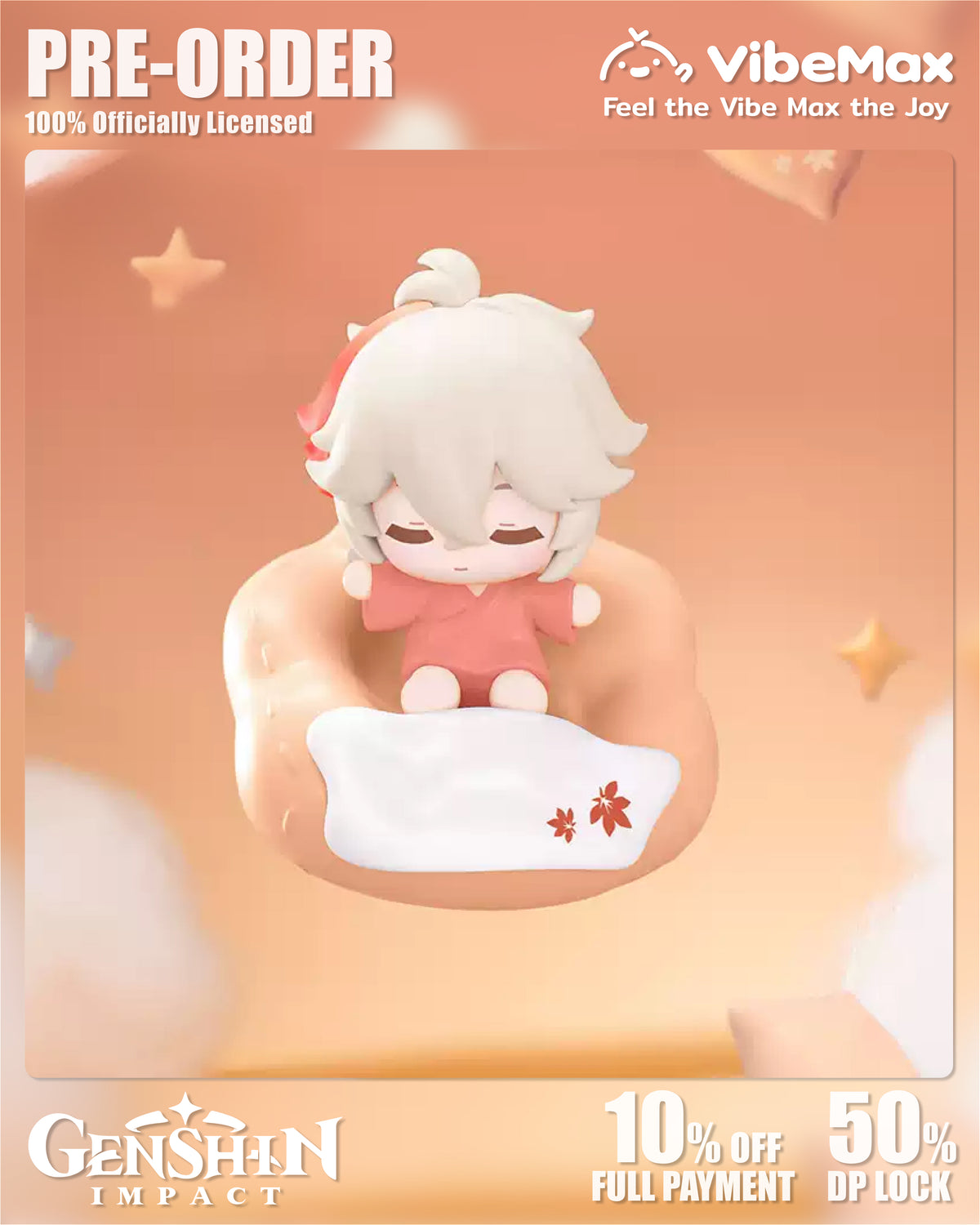 Genshin Impact Cloud Pillow Reverie Series Collectibles - Official PreOrder