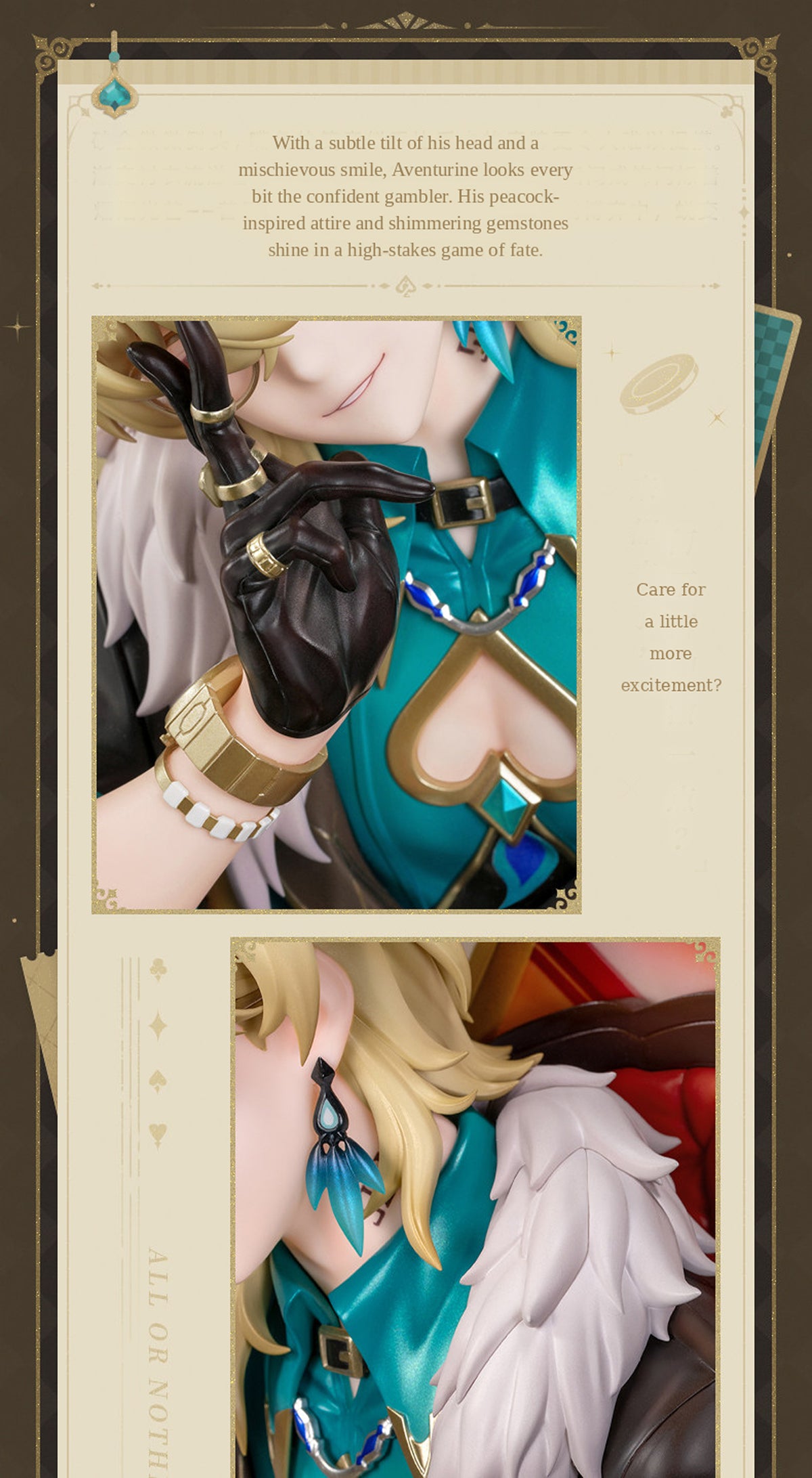Diorama Series Aventurine: Inherently Unjust Destiny Ver. 3D Picture Figure