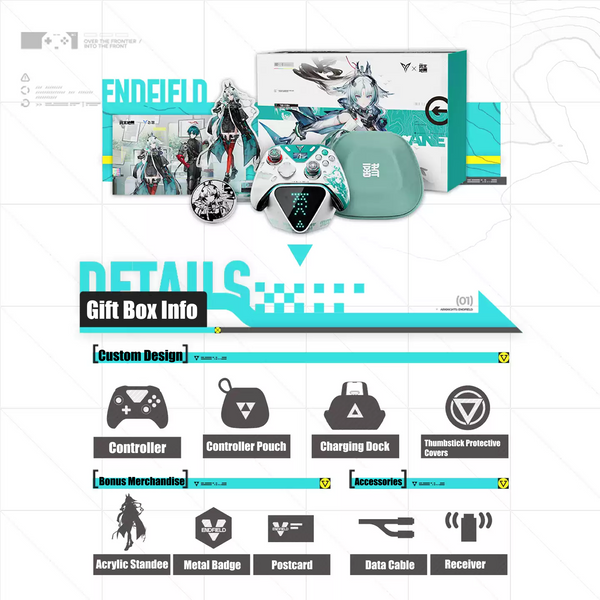 Arknights: Endfield Flydigi Apex 6 Collaboration Gift Box · Jue