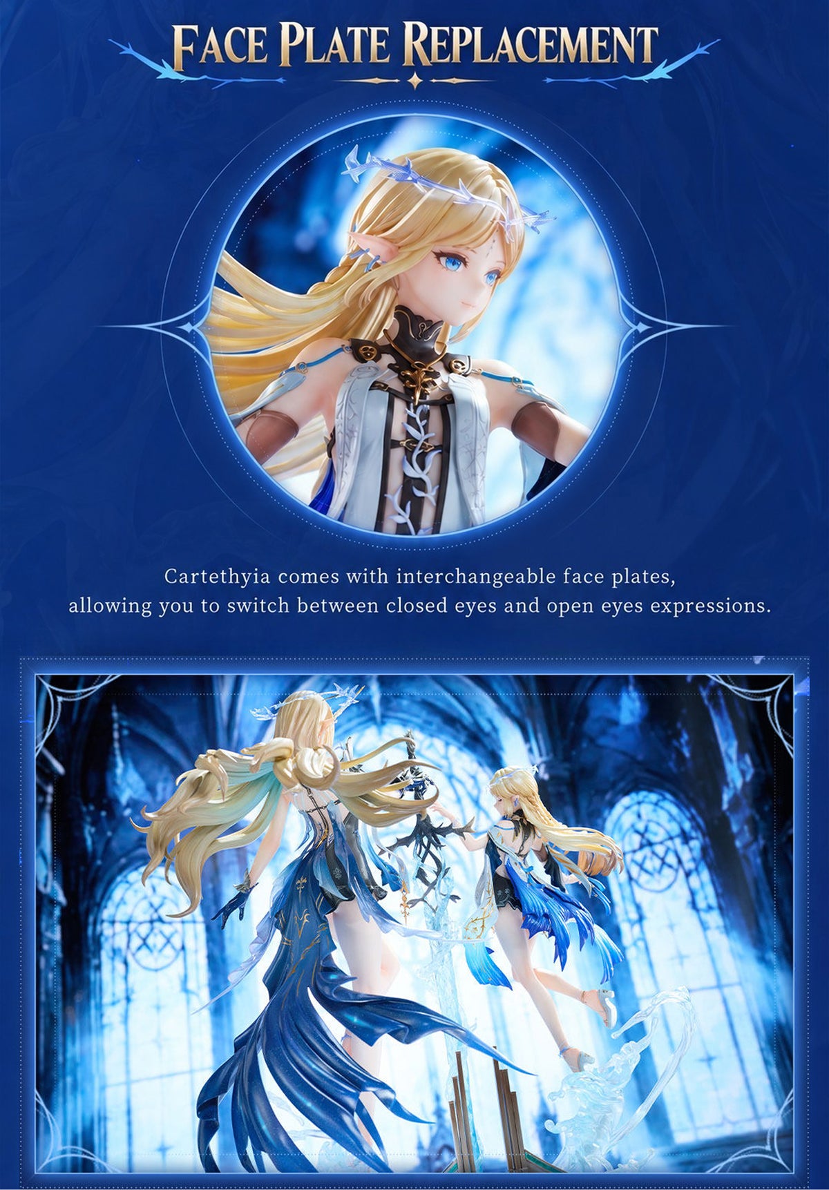 Wuthering Waves x Infinity Studio - Fleurdelys & Cartethyia Collector’s Edition Statue