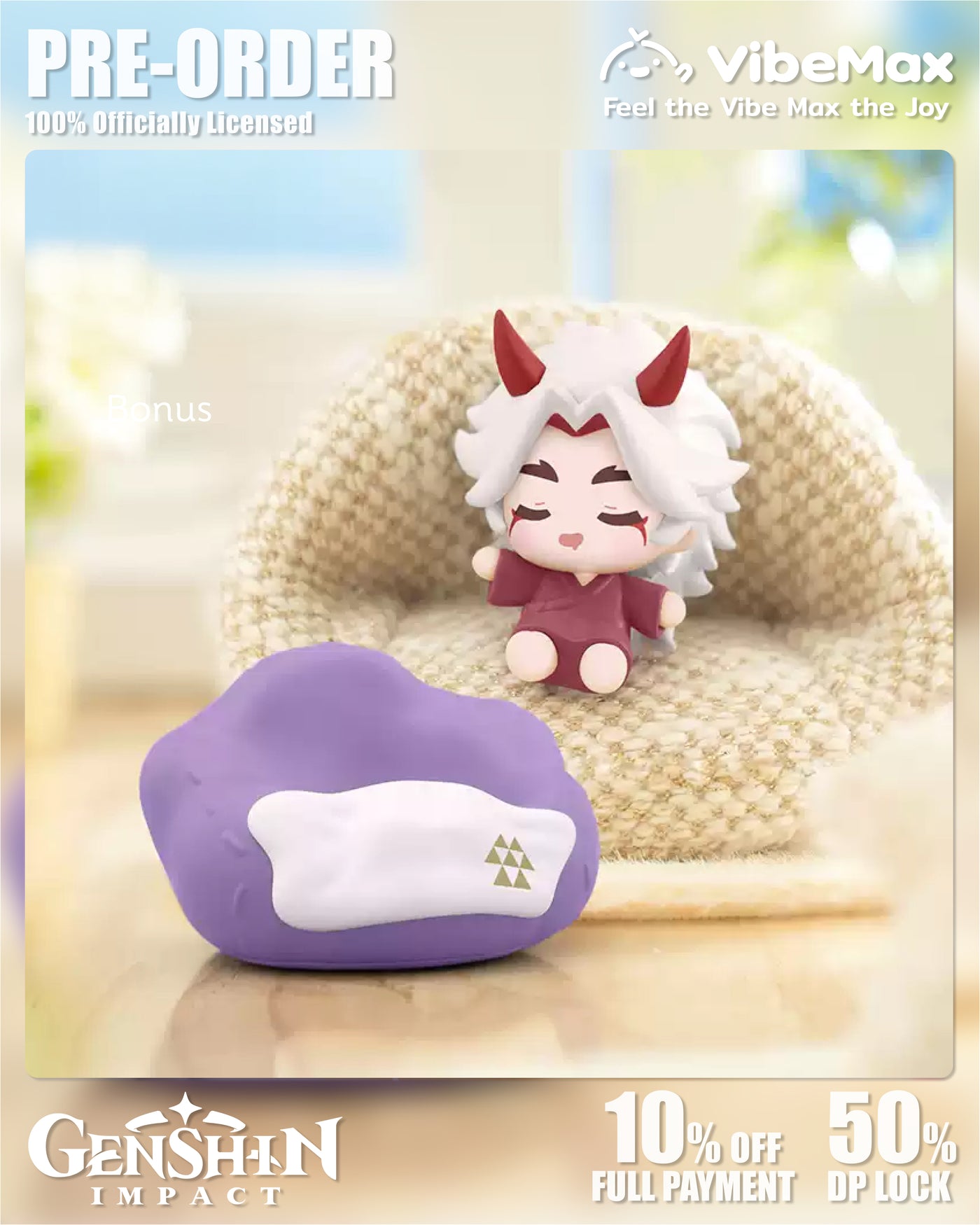 Genshin Impact Cloud Pillow Reverie Series Collectibles - Official PreOrder