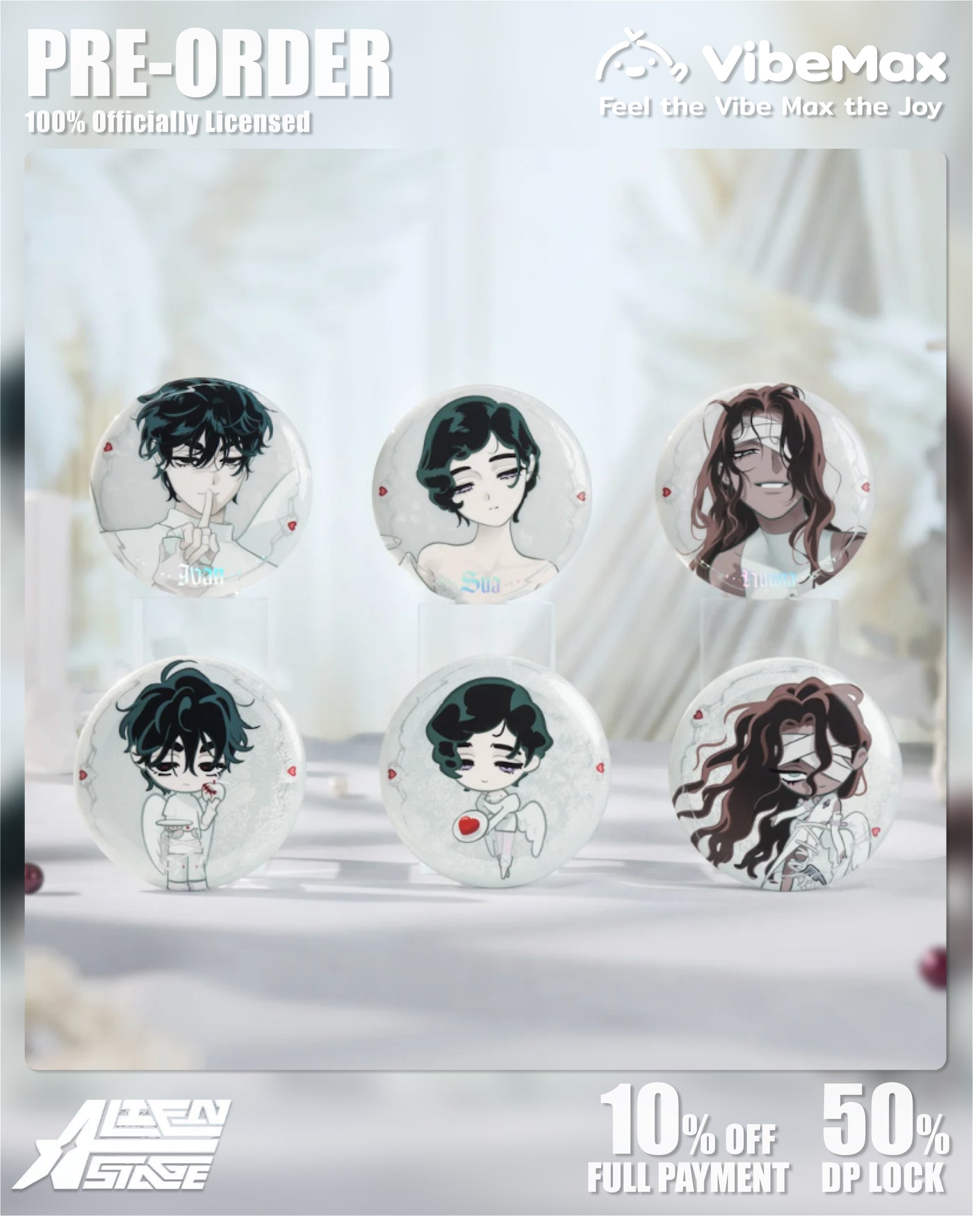 Alien Stage × March Monster CAFE Series Collectibles - Official PreOrder