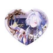 Wuthering Waves When Two Hearts Collide Heart-Shaped Badge – Mornye