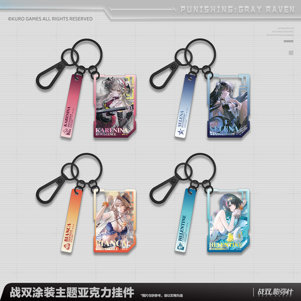 Punishing: Gray Raven Punishing: Gray Raven Coating Acrylic Charm