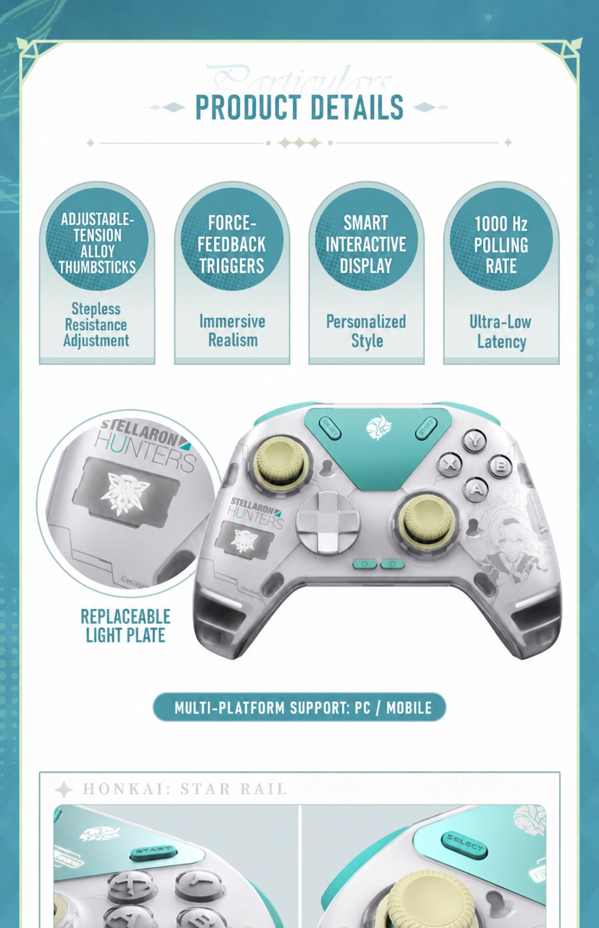 Firefly Force Feedback Elite Controller