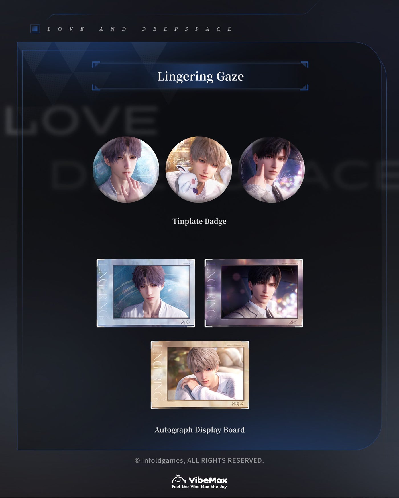 Love and Deepspace Official Merch Drops