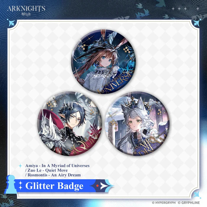 Arknights Glitter Badge - Wishes from Stars