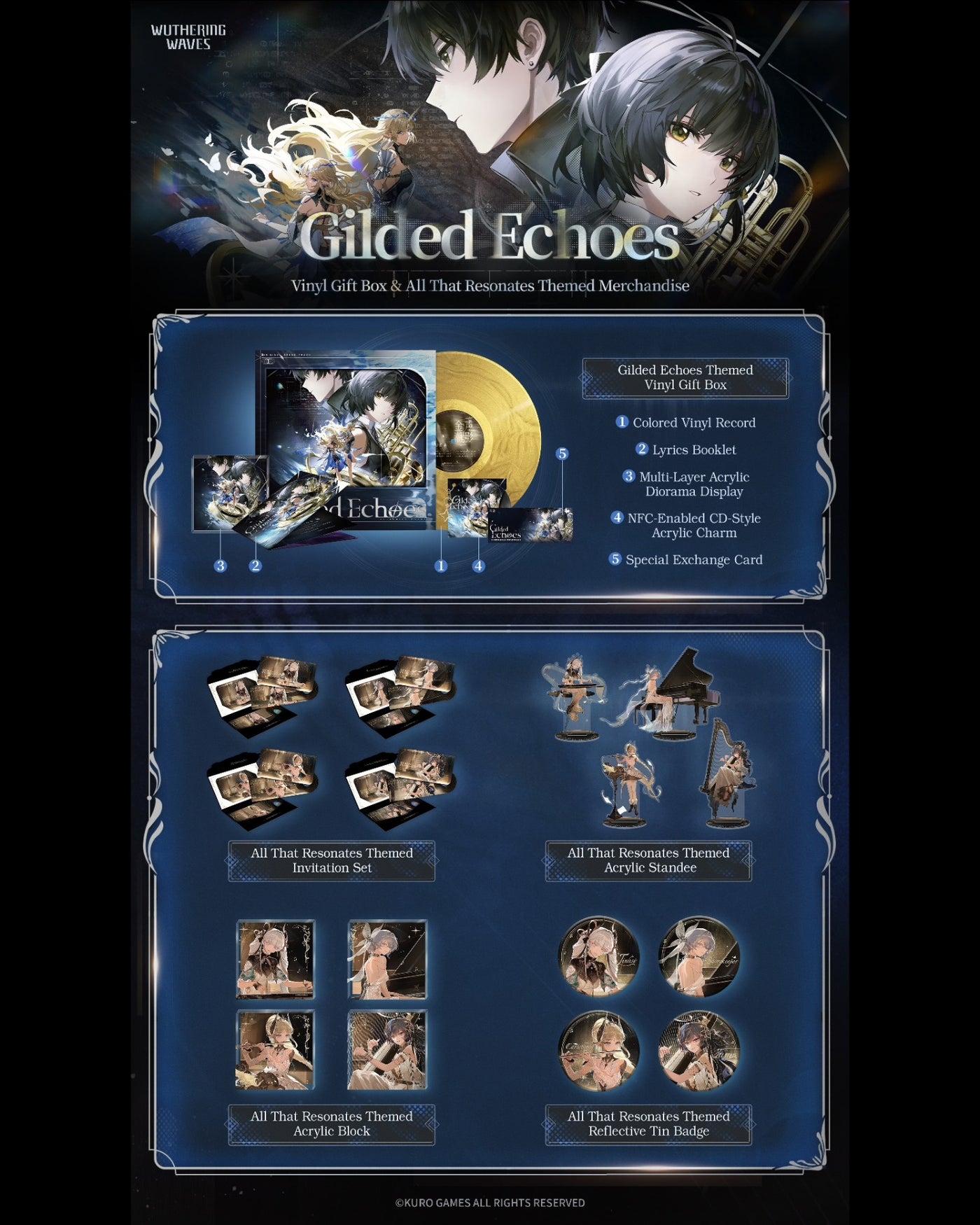 Wuthering Waves Gilded Echoes Themed Series