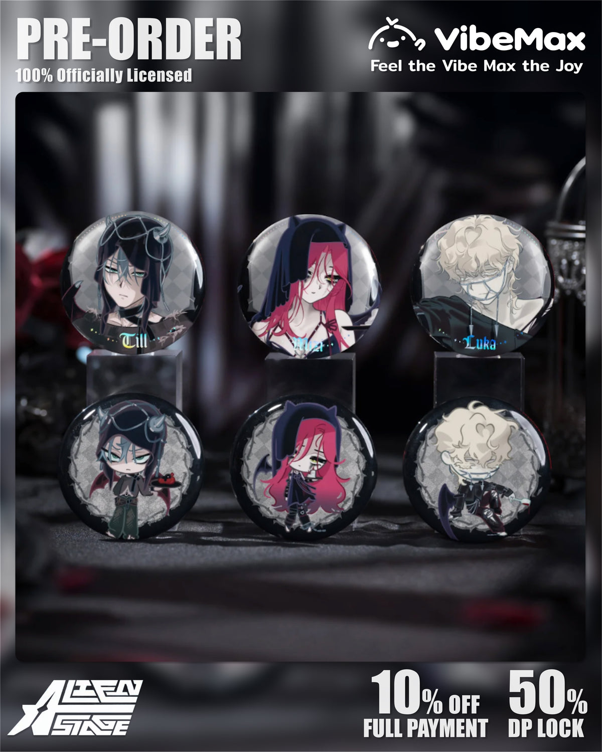 Alien Stage × March Monster CAFE Series Collectibles - Official PreOrder