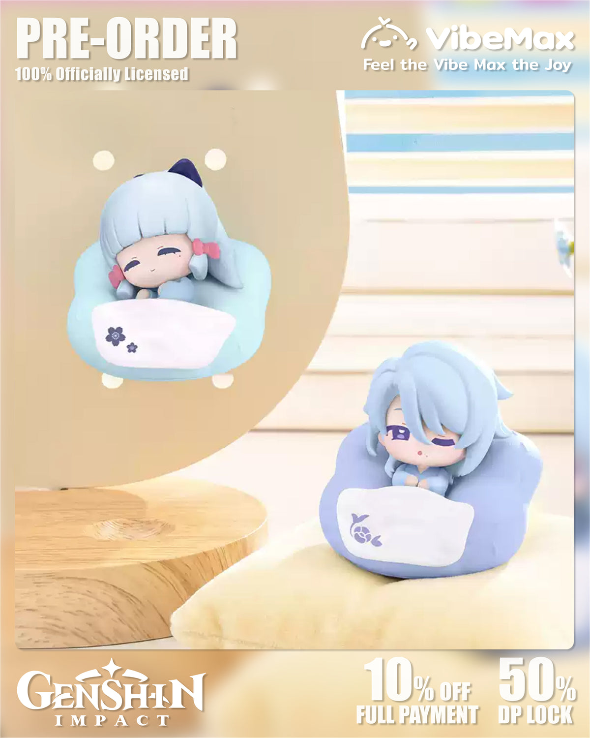 Genshin Impact Cloud Pillow Reverie Series Collectibles - Official PreOrder