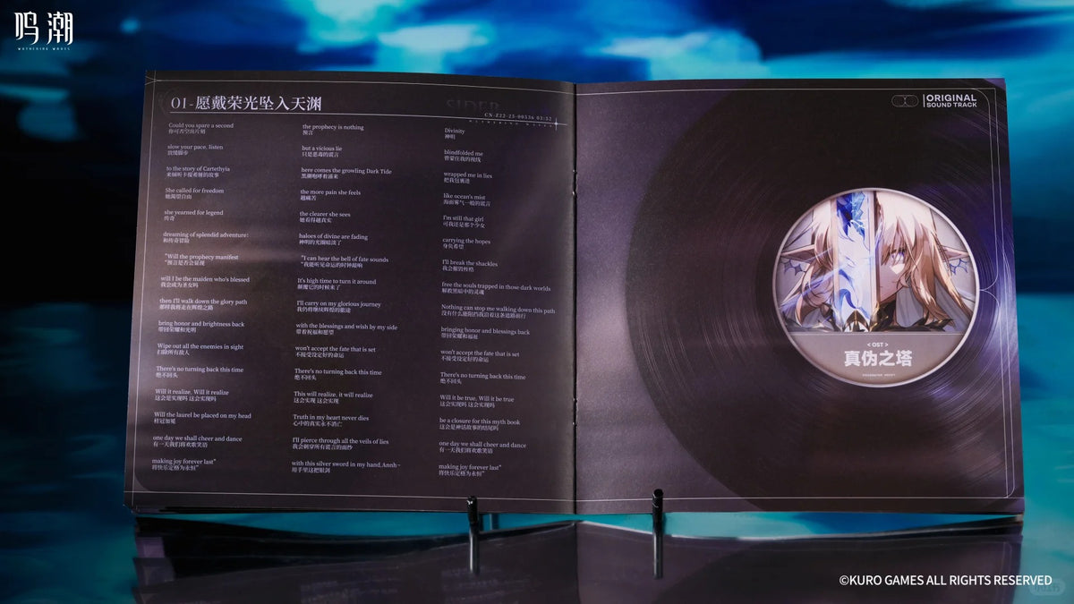 Wuthering Waves Gilded Echoes Themed Vinyl Gift Box