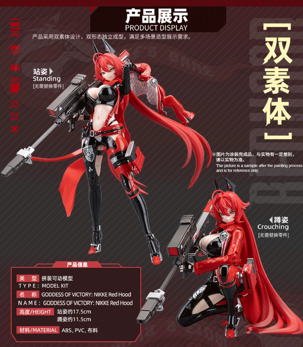 GODDESS OF VICTORY: NIKKE GODDESS OF VICTORY: NIKKE RED HOOD Model Figure