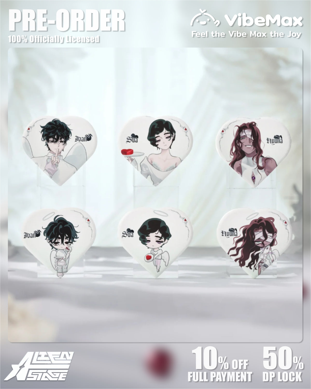 Alien Stage × March Monster CAFE Series Collectibles - Official PreOrder