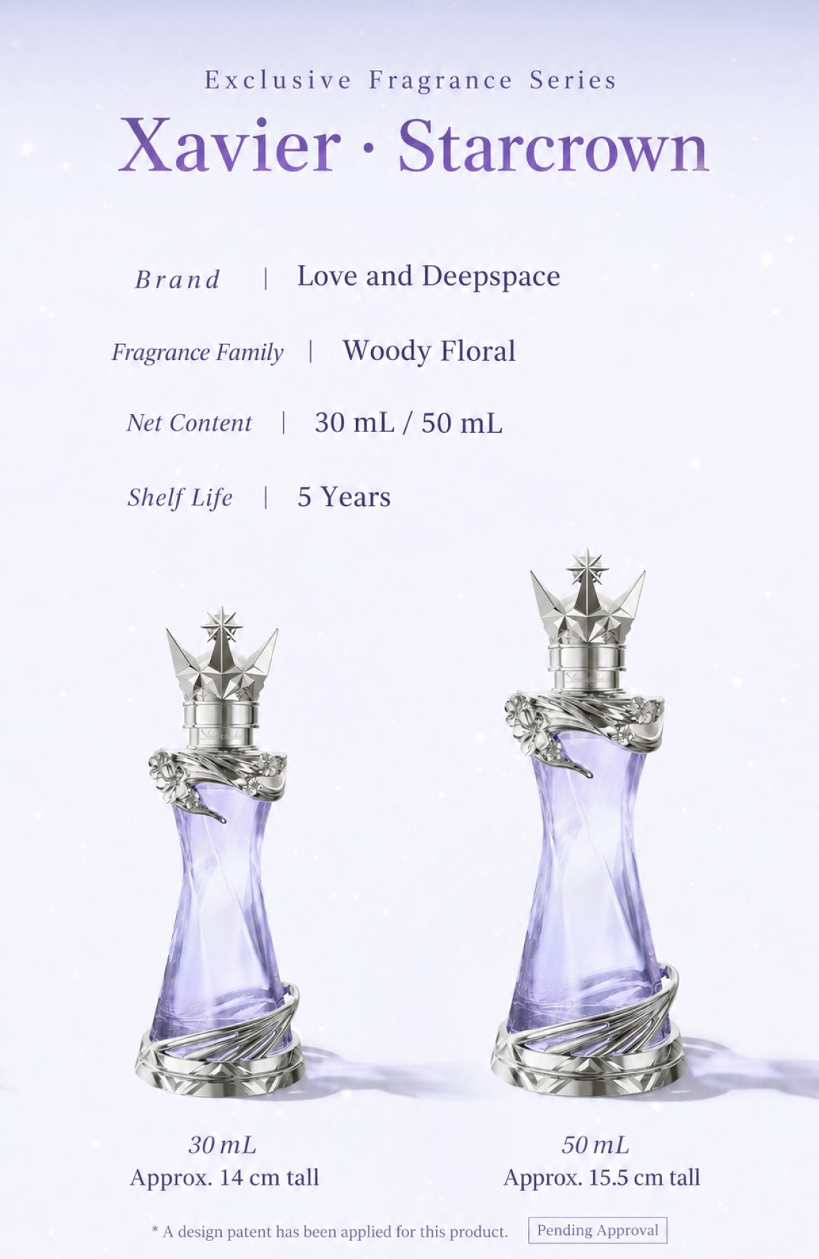「Xavier · Starcrown」- "Embrace in Bloom" Series Exclusive Perfume