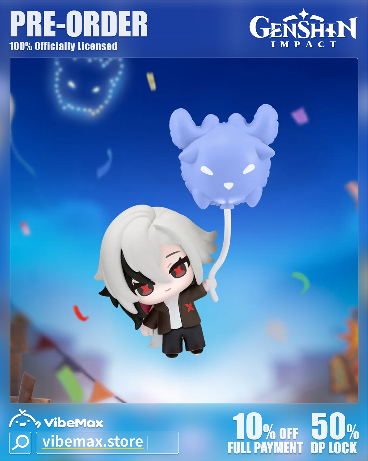 Genshin Impact Moon-Prayer Wanderings Hanging Figure Blind Box - Official PreOrder