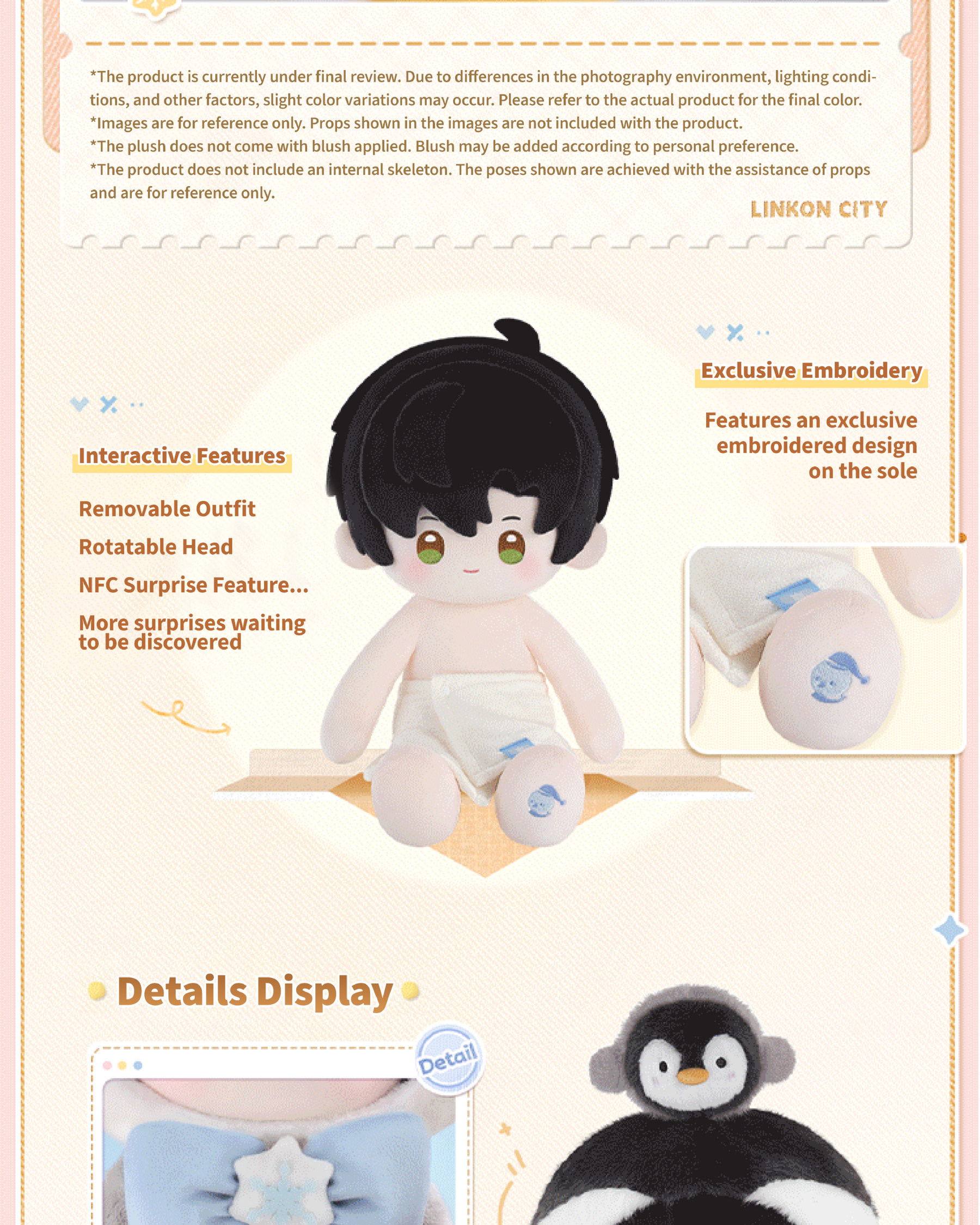 Fluffy Party Series 40cm Plushie Doll