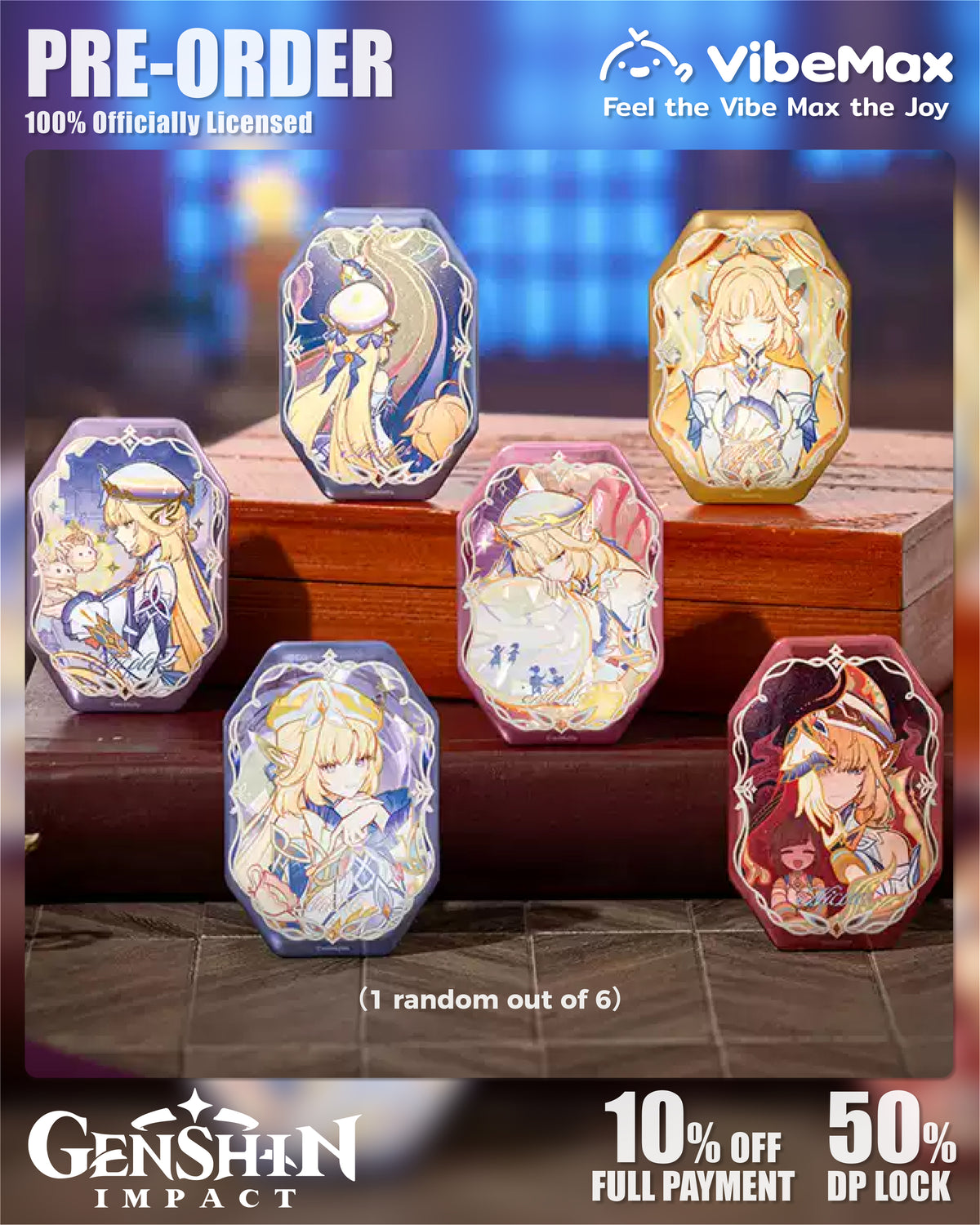 Genshin Impact-Snowland of Unpitied Love Series-Official PreOrder