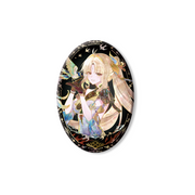 Wuthering Waves Resonator Themed Iridescent Shell Effect Tin Badge – Suisui