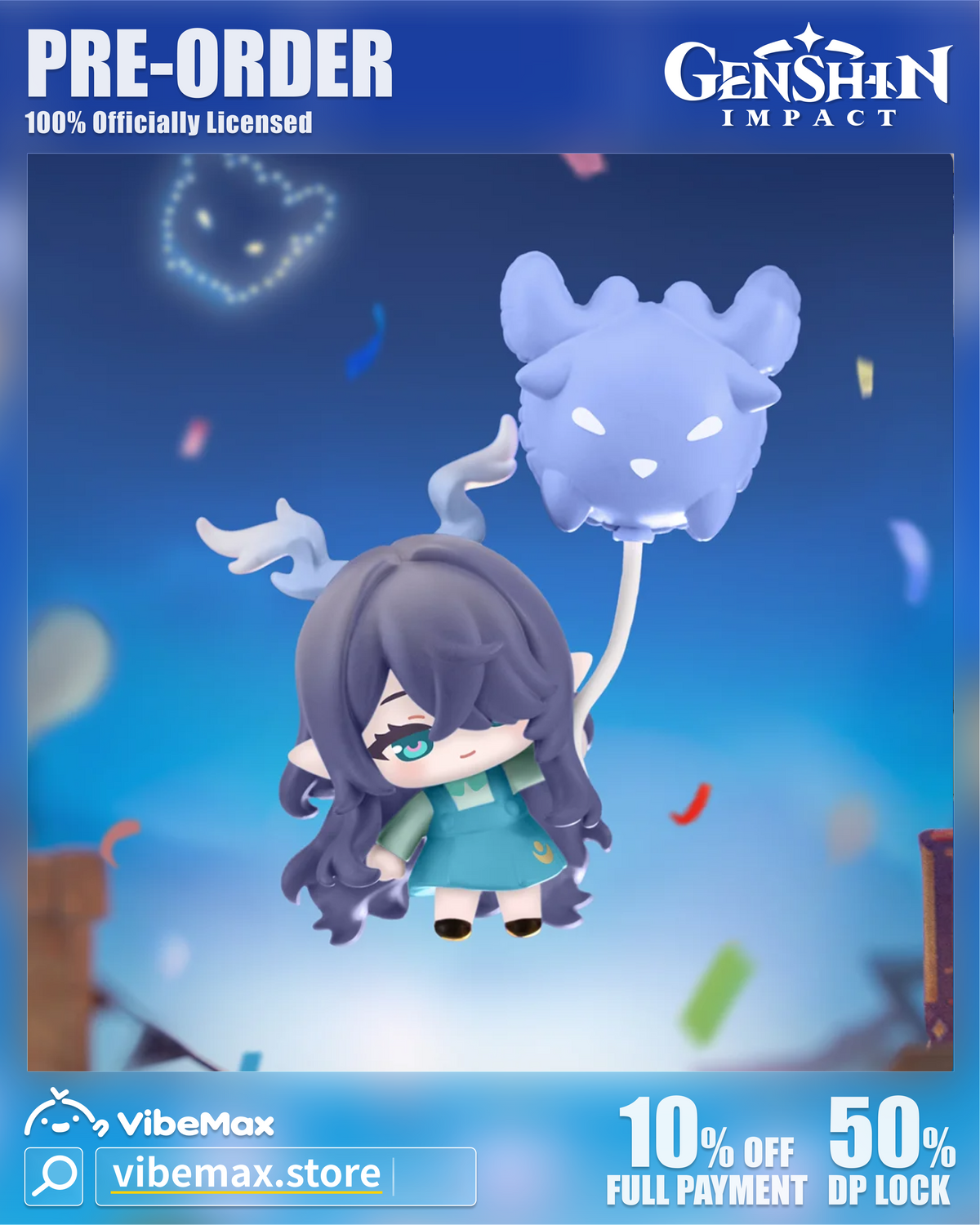Genshin Impact Moon-Prayer Wanderings Hanging Figure Blind Box - Official PreOrder