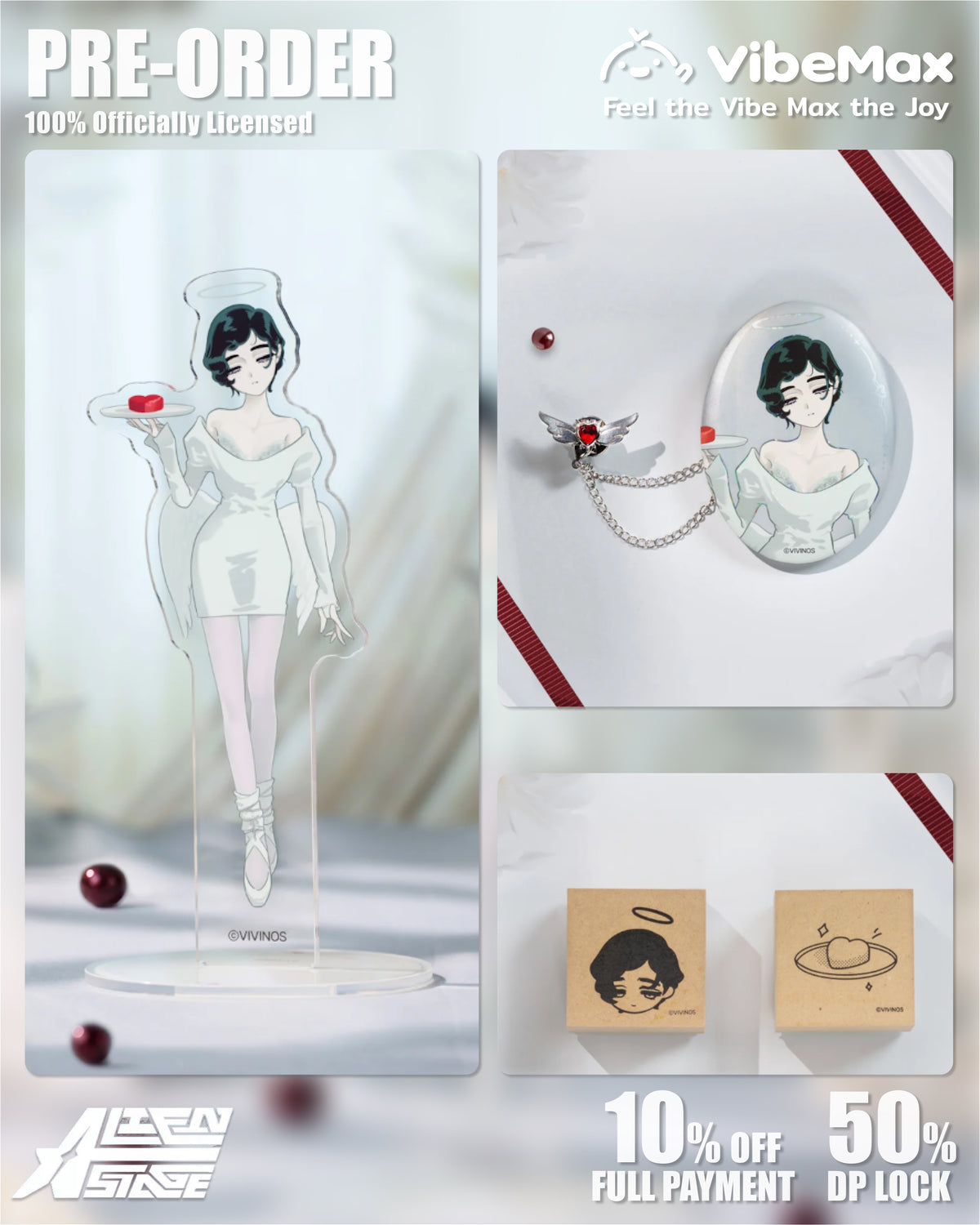 Alien Stage × March Monster CAFE Series Collectibles - Official PreOrder