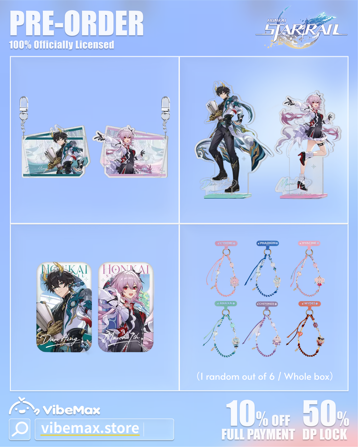 Honkai: Star Rail Autumn Celebration Series Collectibles - Official PreOrder