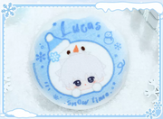 Link Click Link Click Cozy Winter Plush Badge Blind Box