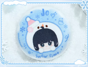 Link Click Link Click Cozy Winter Plush Badge Blind Box