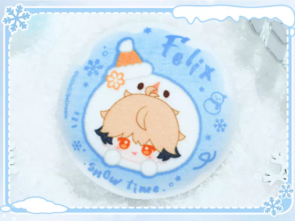 Link Click Link Click Cozy Winter Plush Badge Blind Box