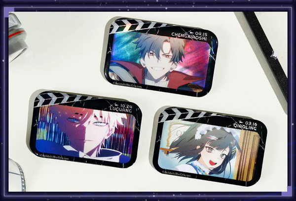Link Click Link Click Clapperboard Badge Blind Box