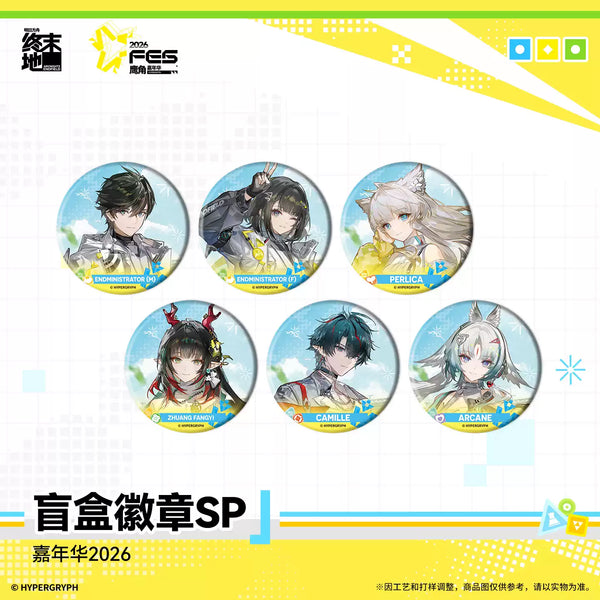 Arknights: Endfield Carnival 2026 SP Badge Blind Box – Whole Set