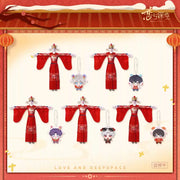 Love and Deepspace Love and Deepspace "Fluffy Fortune" Series - Fortune Sheep Poseable Plush Set
