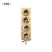 Genshin Impact Starry Dream Journey Series Zhongli Character – Badge Chain
