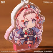Wuthering Waves Sound‑Tide Letter Series Chibi Stand & Badge Set