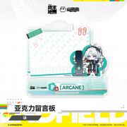 Arknights: Endfield Exquisite Acrylic Message Board – Arcane