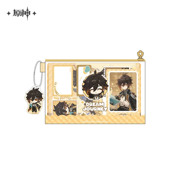 Genshin Impact Starry Dream Journey Series Zhongli Character – Document Folder