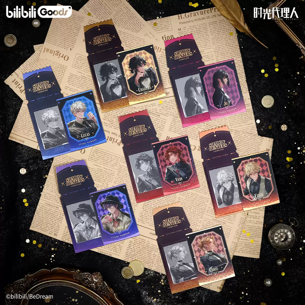 Link Click Link Click Shadow Hunters Series Polaroid Blind Box – Single Draw