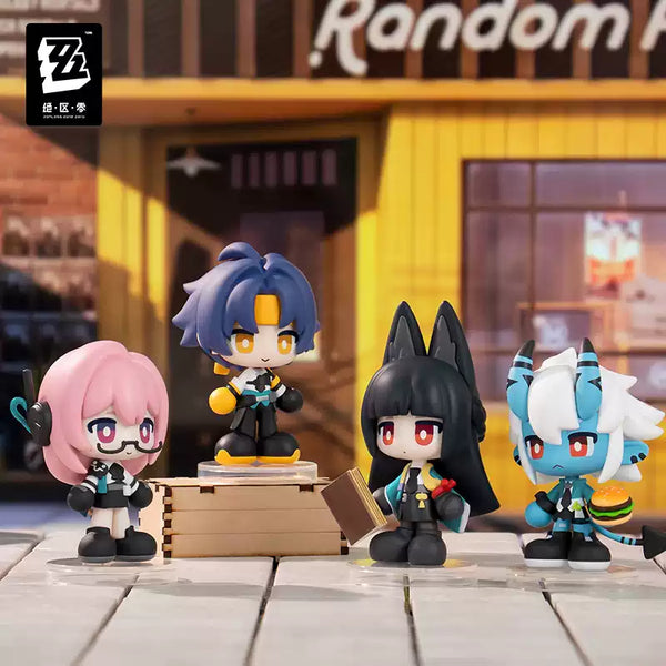 Zenless Zone Zero Tiny Agents Chibi Figurine Blind Box