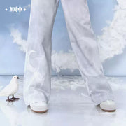 Genshin Impact Columbina Impression Series Printed Casual Pants