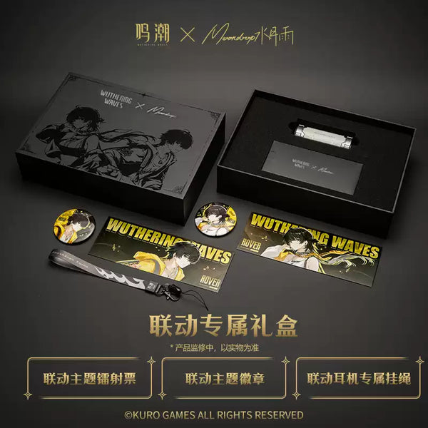 Wuthering Waves MOONDROP xU.C.T.S. Dual‑Driver Bluetooth OWS Ear‑Clip Earphones, CN Voice Ver.