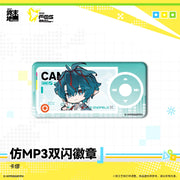 Arknights: Endfield MP3-Style Double Flash Badge – Camille