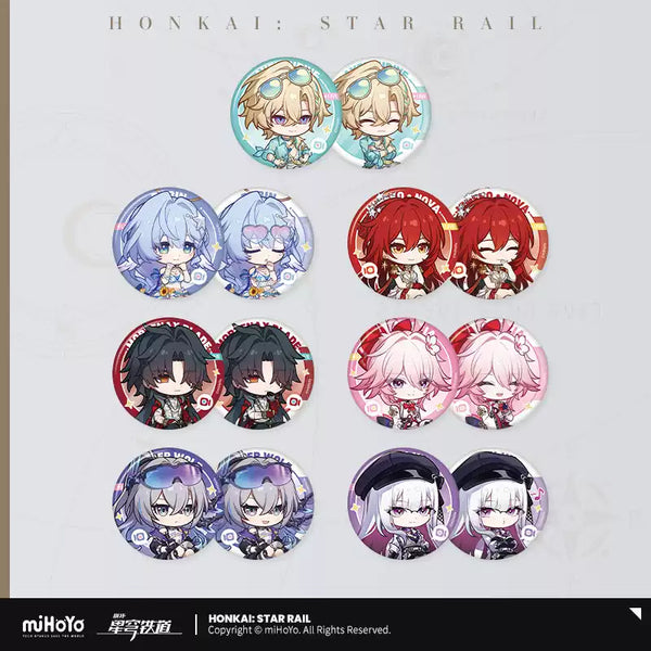 Honkai: Star Rail Owlbert Parlor Series Tinplate Badge Set Vol 8.0