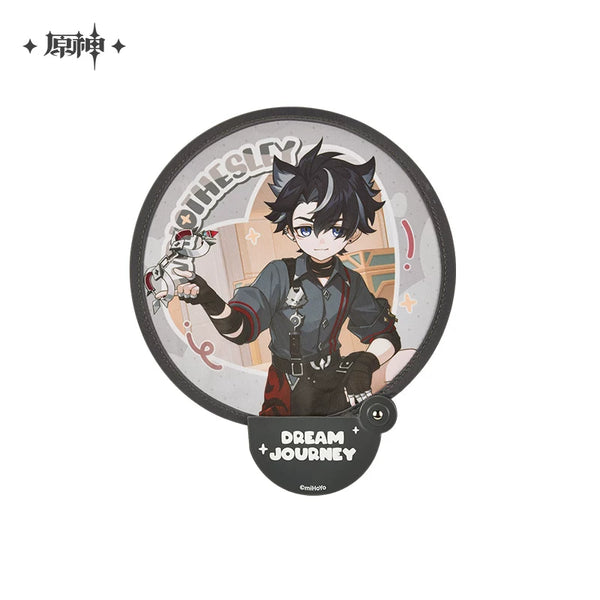 Genshin Impact Starry Dream Journey Series Wriothesley Character – Handheld Fan