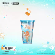 Arknights Drinking Straw Cup‑Quick Hydration