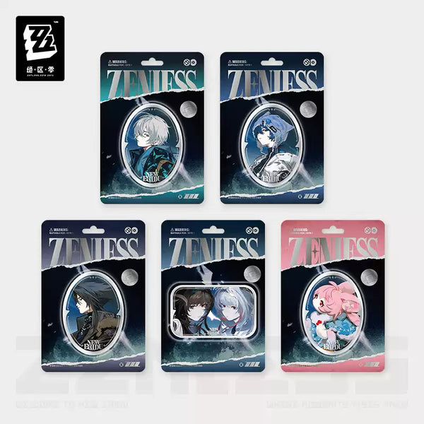 Zenless Zone Zero Concerto Frequency Series To Be Fuel for the Night Tinplate Badge
