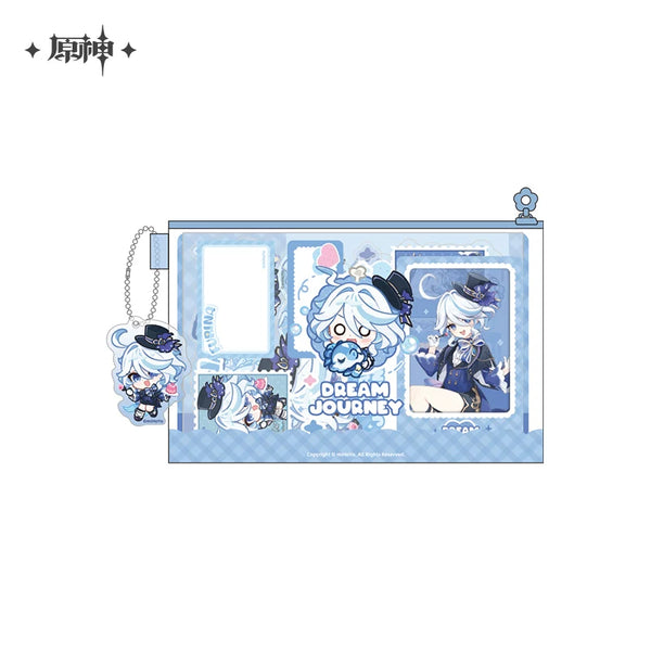 Genshin Impact Starry Dream Journey Series Furina Character – Document Folder