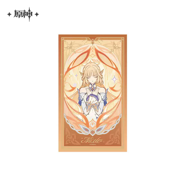 Genshin Impact Angel's Duty Series‑Faux‑Prism Collectible Card Set