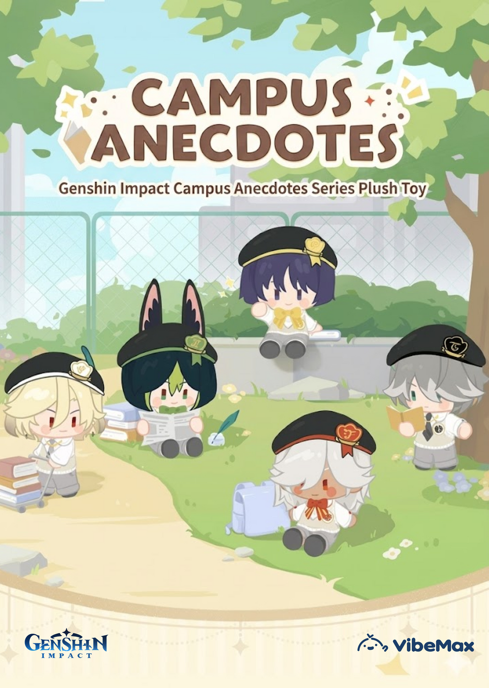 Genshin Impact-Campus Anecdotes Series Plush Toy