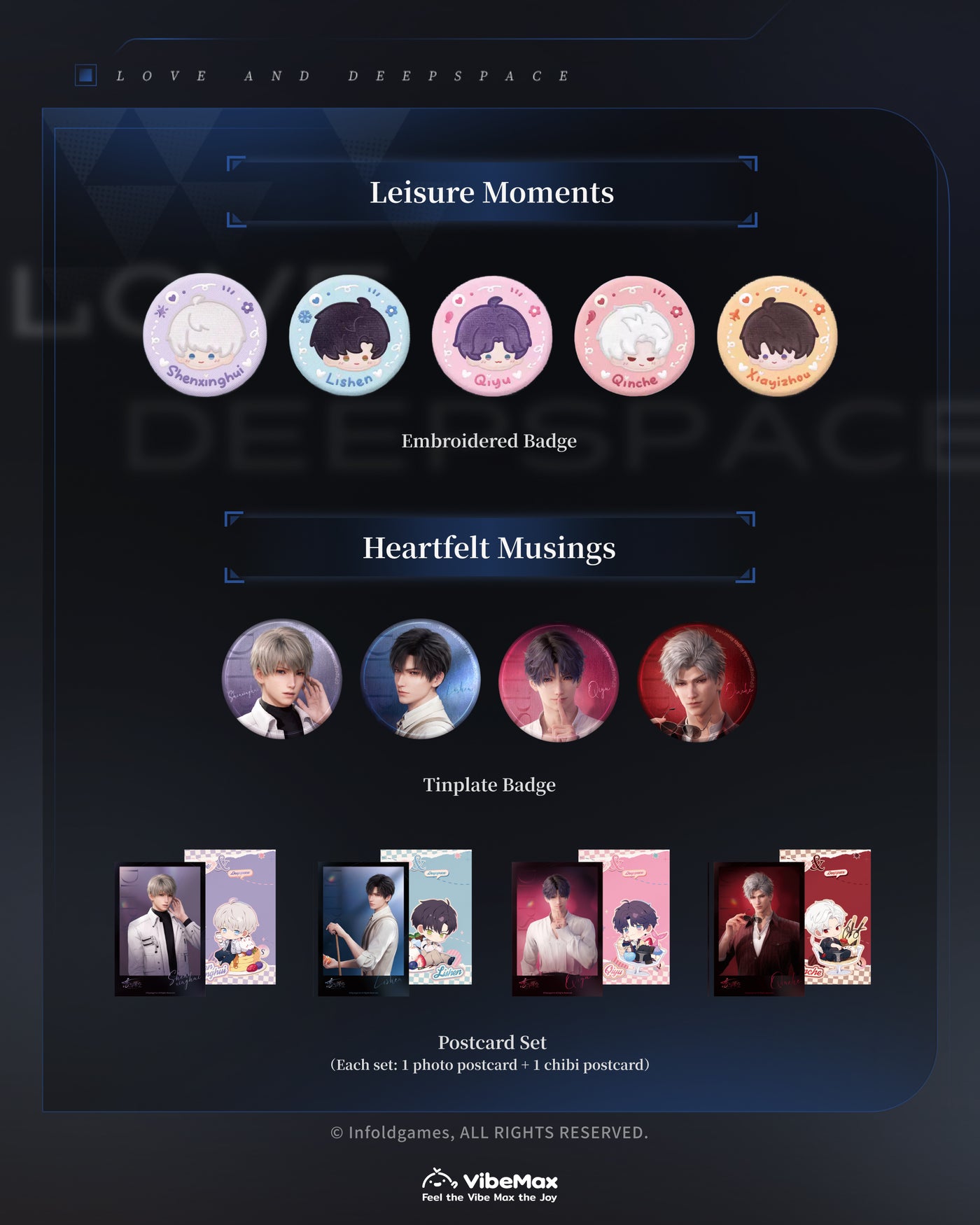 Love and Deepspace-"Always With You" Series